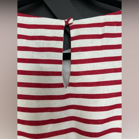 NWT Faithfull The Brand Red Breton Stripe Kelly Mini Dress, Size 4 (Small) - Picture 12 of 15